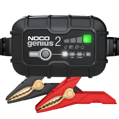 Chargeur Genius 6 / 12v 2 Amps 0-40Ah