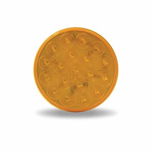 Feu de Position et Clignotant Rond à DEL de 10.2 cm de Couleur Ambre (19 diodes)