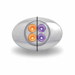Amber Marker to Purple Auxiliary Generation 2 LED Light (4 Diodes)