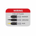 Amber Marker to Purple Auxiliary Generation 2 LED Light (4 Diodes)