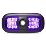 Projecteur D'intérieur à LED Pour Dôme et Carte, Éclairage de Cabine 7 couleurs Pour Peterbilt – Noir