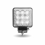 Lampe de Travail LED Carrée de 10.2 cm avec Fonction Stroboscopique – Faisceau Spot | 3 500 lumens