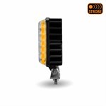 Lampe de Travail LED Carrée de 10.2 cm avec Fonction Stroboscopique – Faisceau Spot | 3 500 lumens