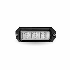 Class 1 Warning Series Surface Mount LED Directionals – Amber Strobe | 36 Flash Patterns | 3 Diodes