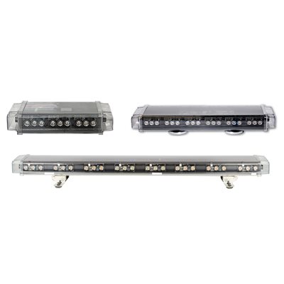 "12 / 24 V Amber LED Light Bar, 47"", Perm. Mt., Dash Mt. Butt